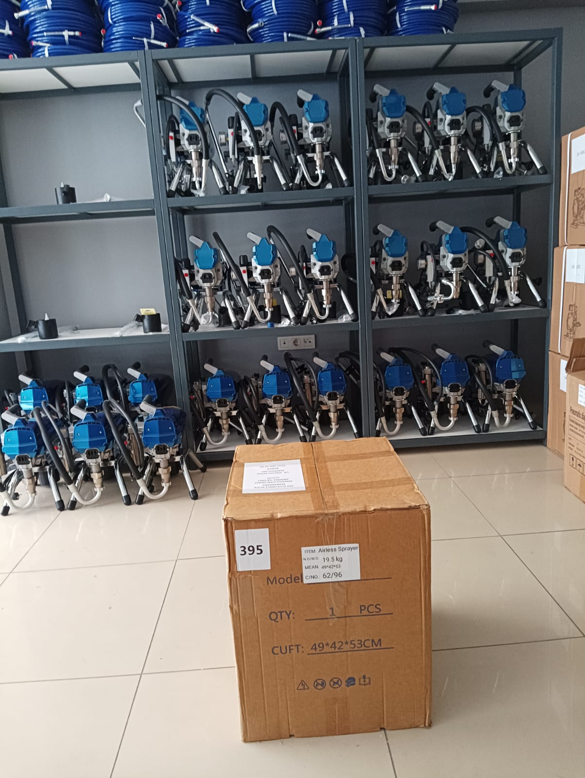 395 PRO Elektrikli Boya Makinası Ankara'dan Umut Abi'mize Hayırlı Olsun,www.bursaboyamakinalari.com